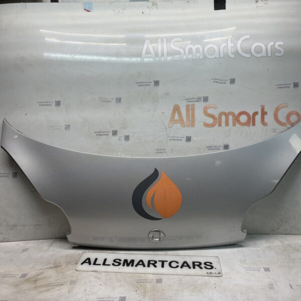 2011 Smart Fortwo 451 Mk2 Bonnet A4517500103 SILVER (scratches)