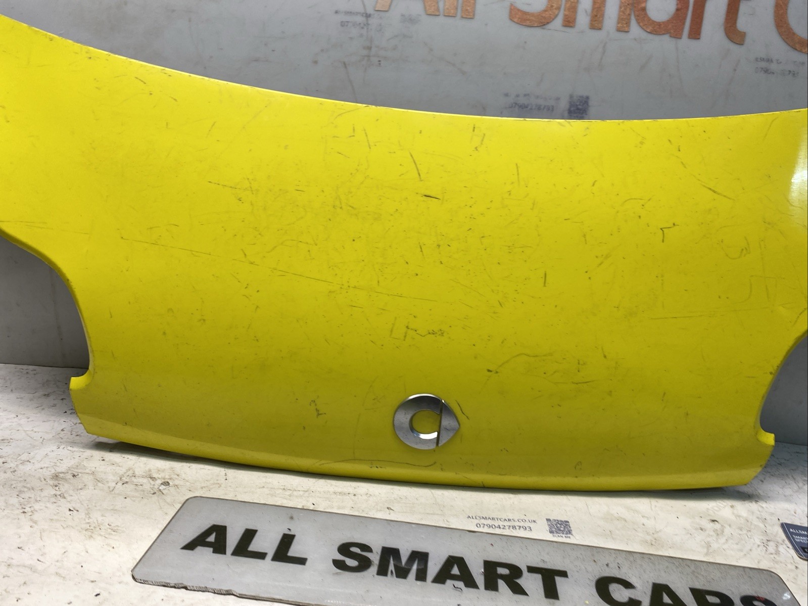 2011 Smart Fortwo 451 Mk2 Bonnet A4517500103 Yellow Image 5