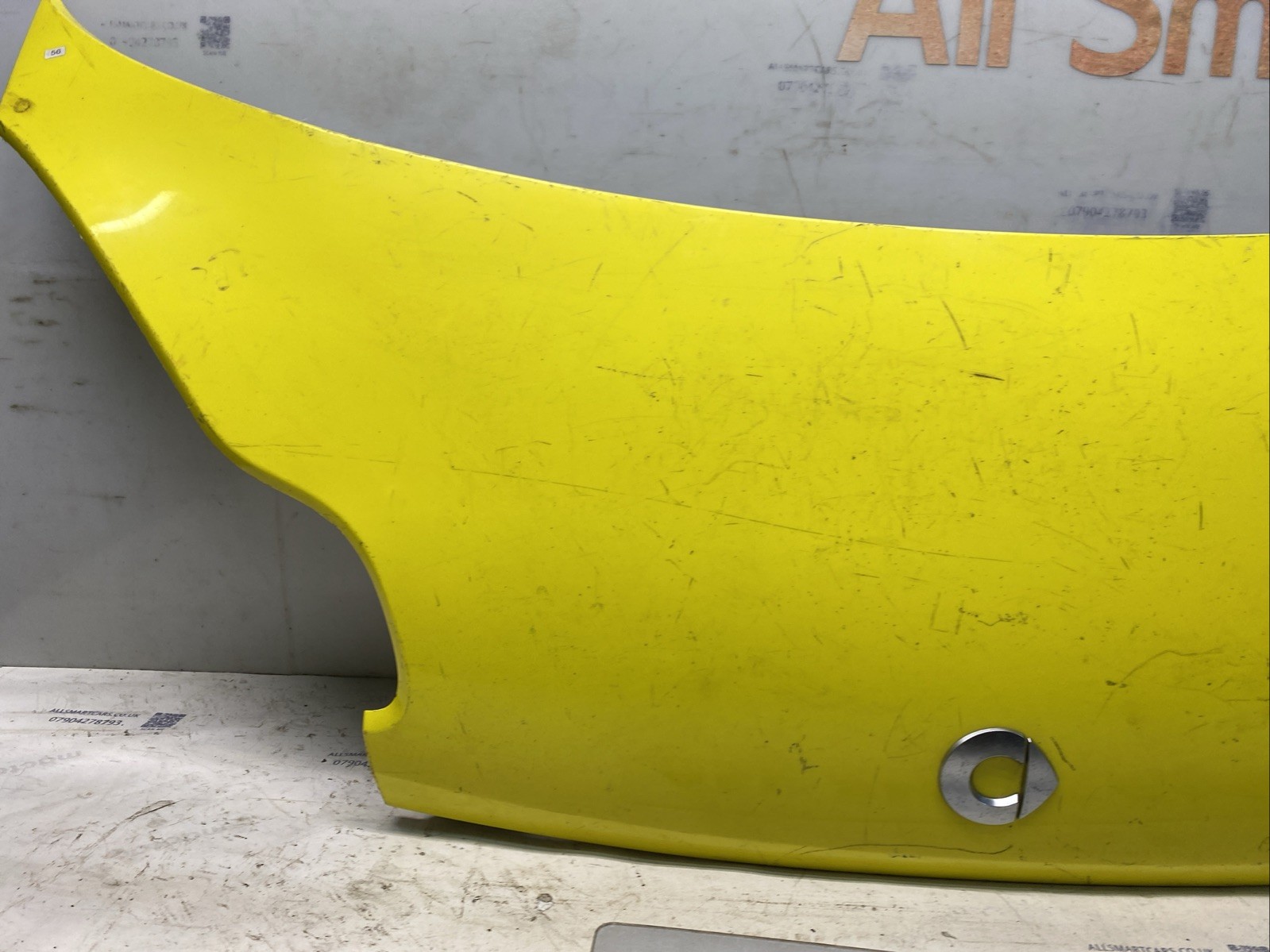 2011 Smart Fortwo 451 Mk2 Bonnet A4517500103 Yellow Image 6