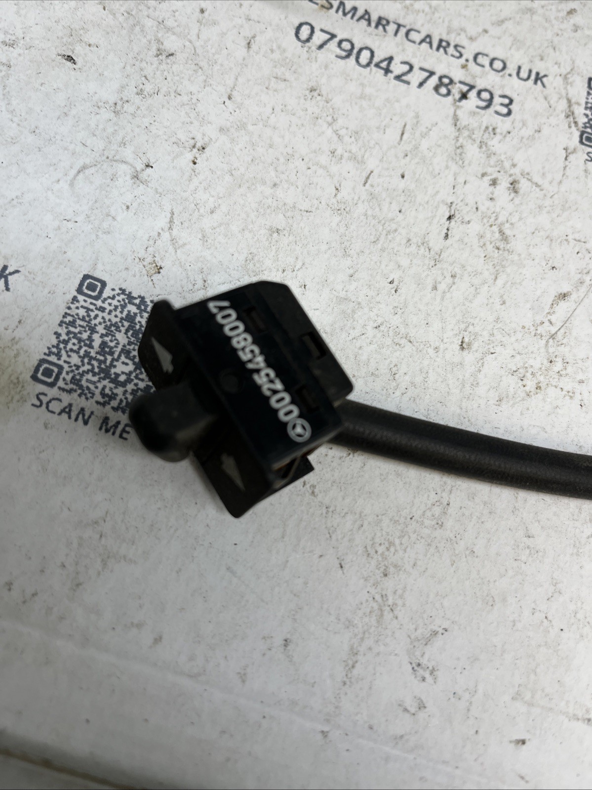 Mercedes Benz W126 560SEL Steering Column Adjustment Switch Loom 0025458007 (M22 Image 3