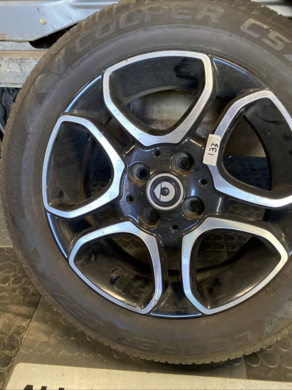 SMART 453 15 INCH REAR ALLOY WHEELMICHELIN TYRE A4534018600 2015 157137671959 2