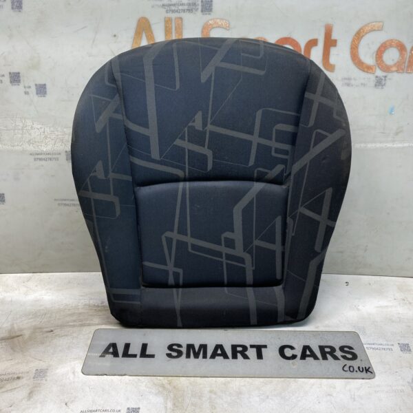 SMART CAR 451 FORTWO 2007 2014   Black Fabric  PASSENGER /DRIVER SEAT BASE