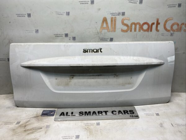 SMART CAR FORTWO 2007 2014 W451 GENUINE REAR OUTER BOOT LID PANEL IN WHITE