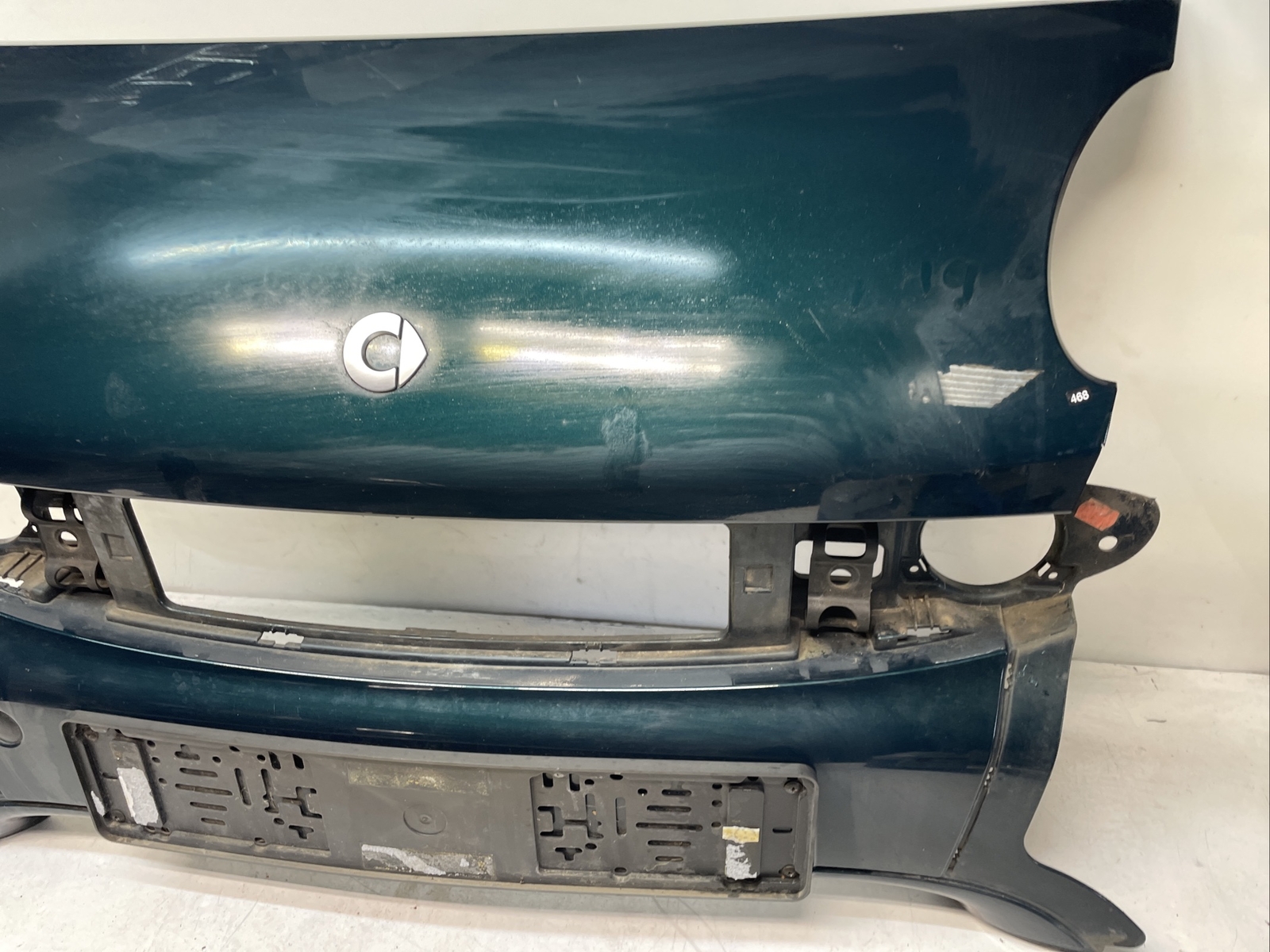 SMART Car 450 FORTWO COUPE CABRIO BLACK FRONT CENTRE BUMPER SECTION Green Image 4