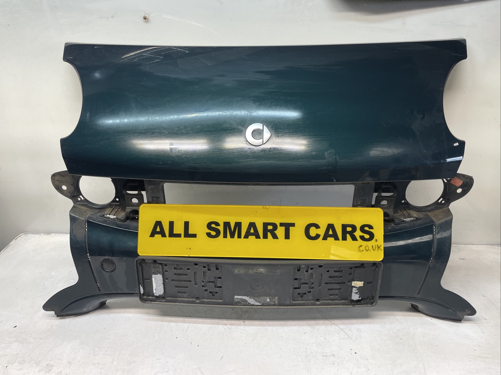 SMART Car 450 FORTWO COUPE CABRIO BLACK FRONT CENTRE BUMPER SECTION Green