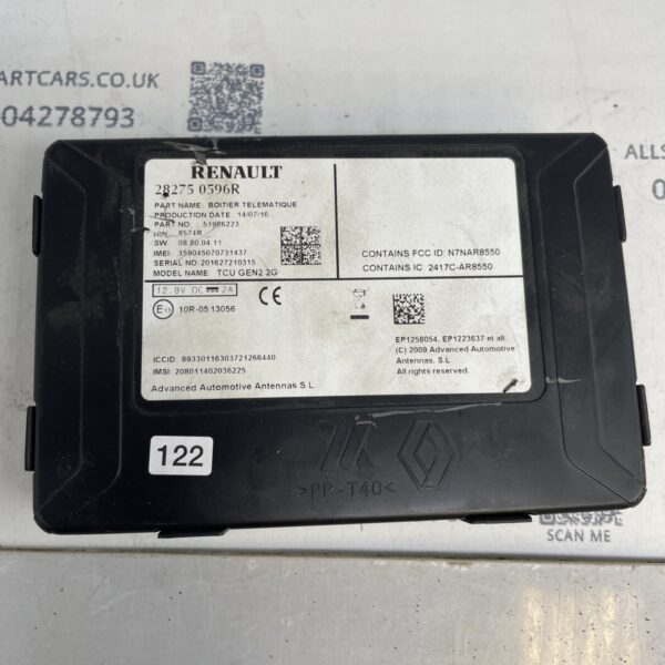 SMART-FORFOUR-453-BLUETOOTH-INTERFACE-HANDS-FREE-CONTROL-MODULE-282750596R-157821046169-2 SMART FORFOUR 453 BLUETOOTH INTERFACE HANDS FREE CONTROL MODULE 282750596R 157821046169 2
