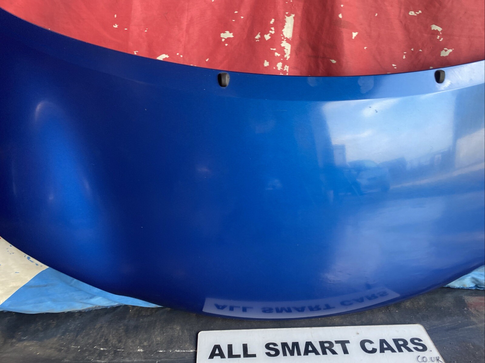 SMART FORFOUR W453 MK2 2015 2022 GENUINE FRONT BONNET HOOD PANEL in Blue Image 3