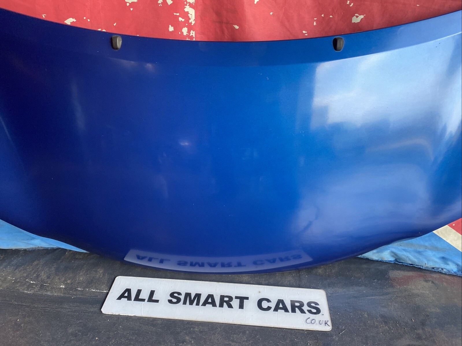 SMART FORFOUR W453 MK2 2015 2022 GENUINE FRONT BONNET HOOD PANEL in Blue Image 4
