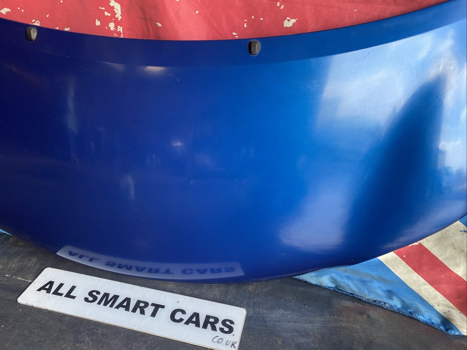 SMART FORFOUR W453 MK2 2015 2022 GENUINE FRONT BONNET HOOD PANEL in Blue Image 5
