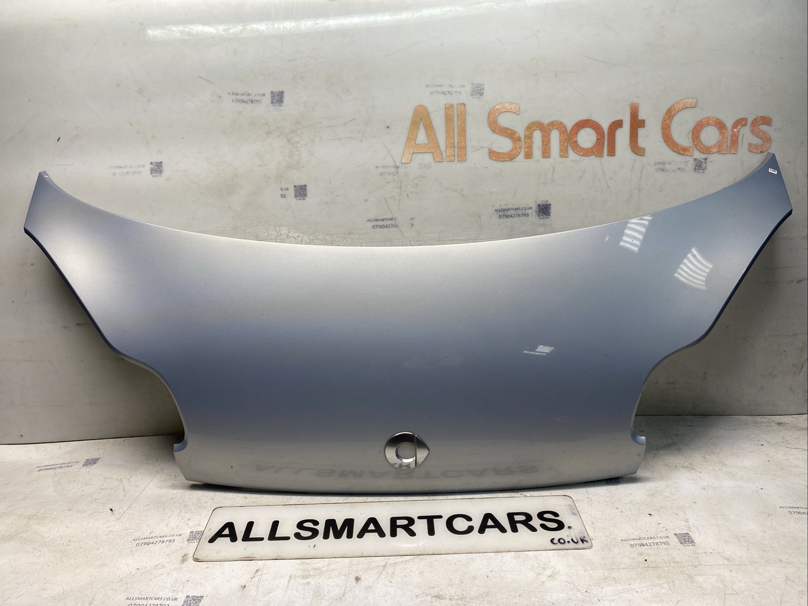 SMART FORTWO 2011 MK2 451 FRONT BARE HOOD BONNET PANEL SHELL BABY BLUE 2007 14