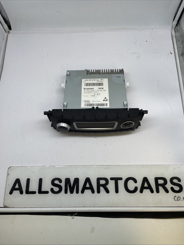 SMART FORTWO 2011 MK2 RADIO STEREO MEDIA HEAD UNIT A4519016500 /2007 14