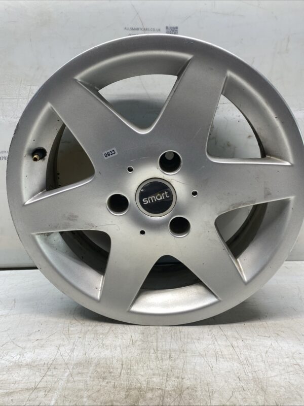 SMART FORTWO 450 SPORTLINE 15" REAR ALLOY WHEEL 0006673V003 5Jx15