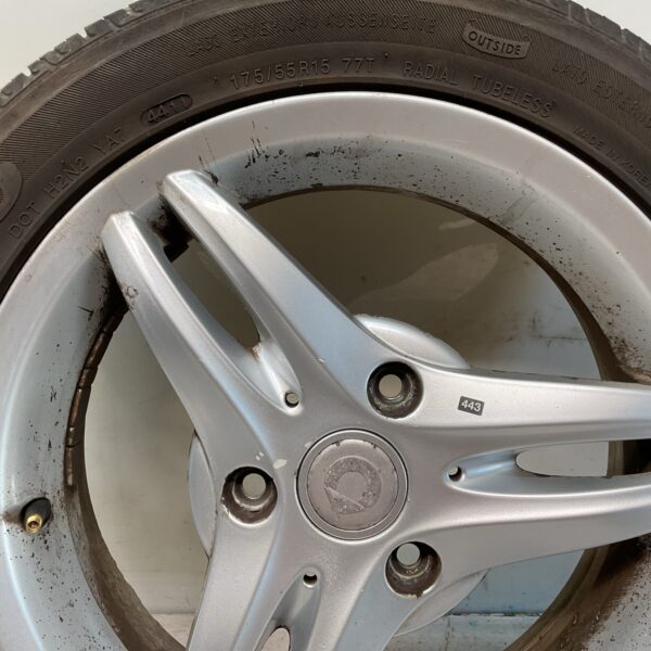 SMART-FORTWO-450-WHEEL-FRONT-STRIKELINE-0011484V002-156418709319-2 SMART FORTWO 450 WHEEL FRONT STRIKELINE 0011484V002 156418709319 2