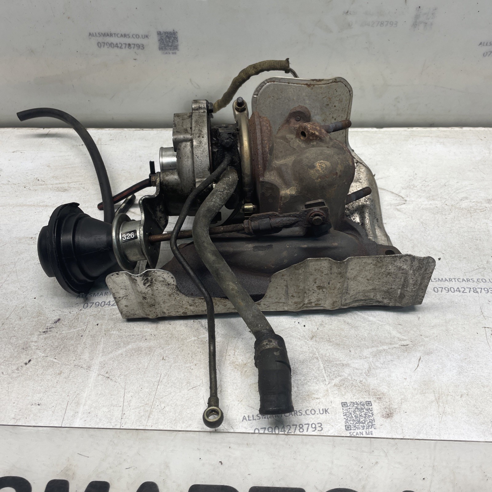 SMART FORTWO 450,ROADSTER 452 0 7 PETROL GT12 TURBO TURBOCHARGER A1600961099 Image 3