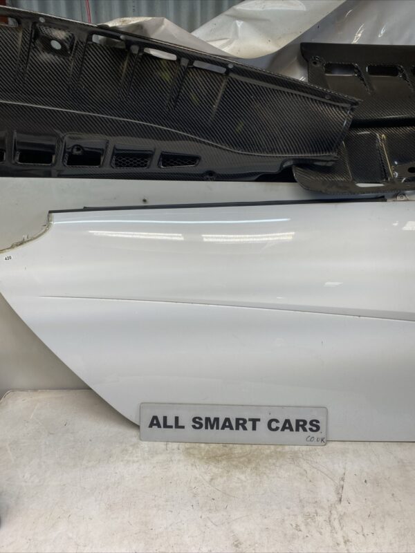 SMART FORTWO 451 2010 BARE DOOR PANEL FRONT RIGHT DRIVERS SIDE WHITE / 2007 14