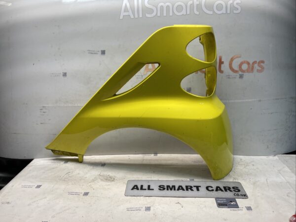 SMART FORTWO 451 REAR WING IN YELLOW LEFT SIDE
