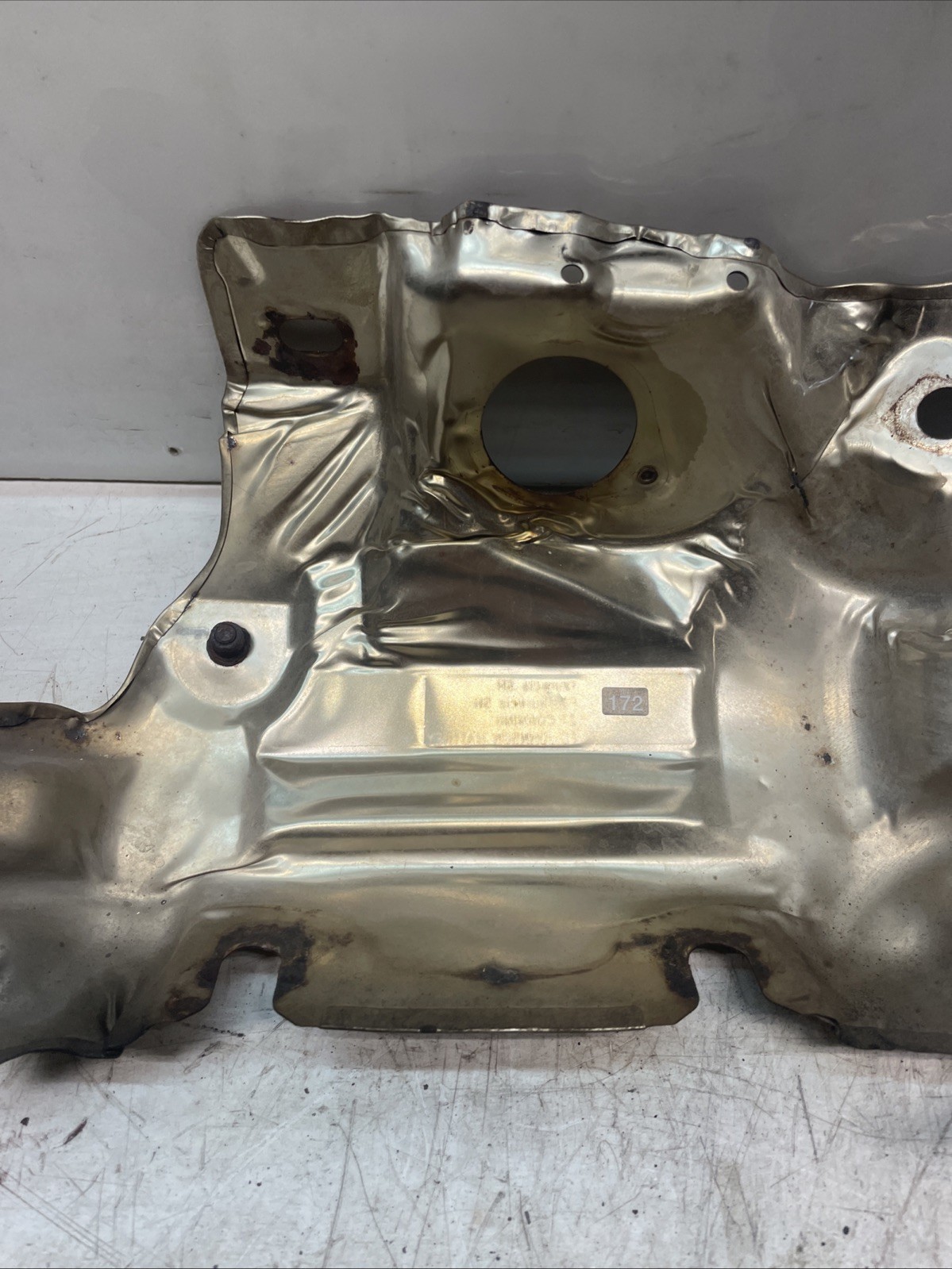 Smart ForFour TURBO W453 2015 Catalytic Converter Heat Shield (Top Piece) Image 3