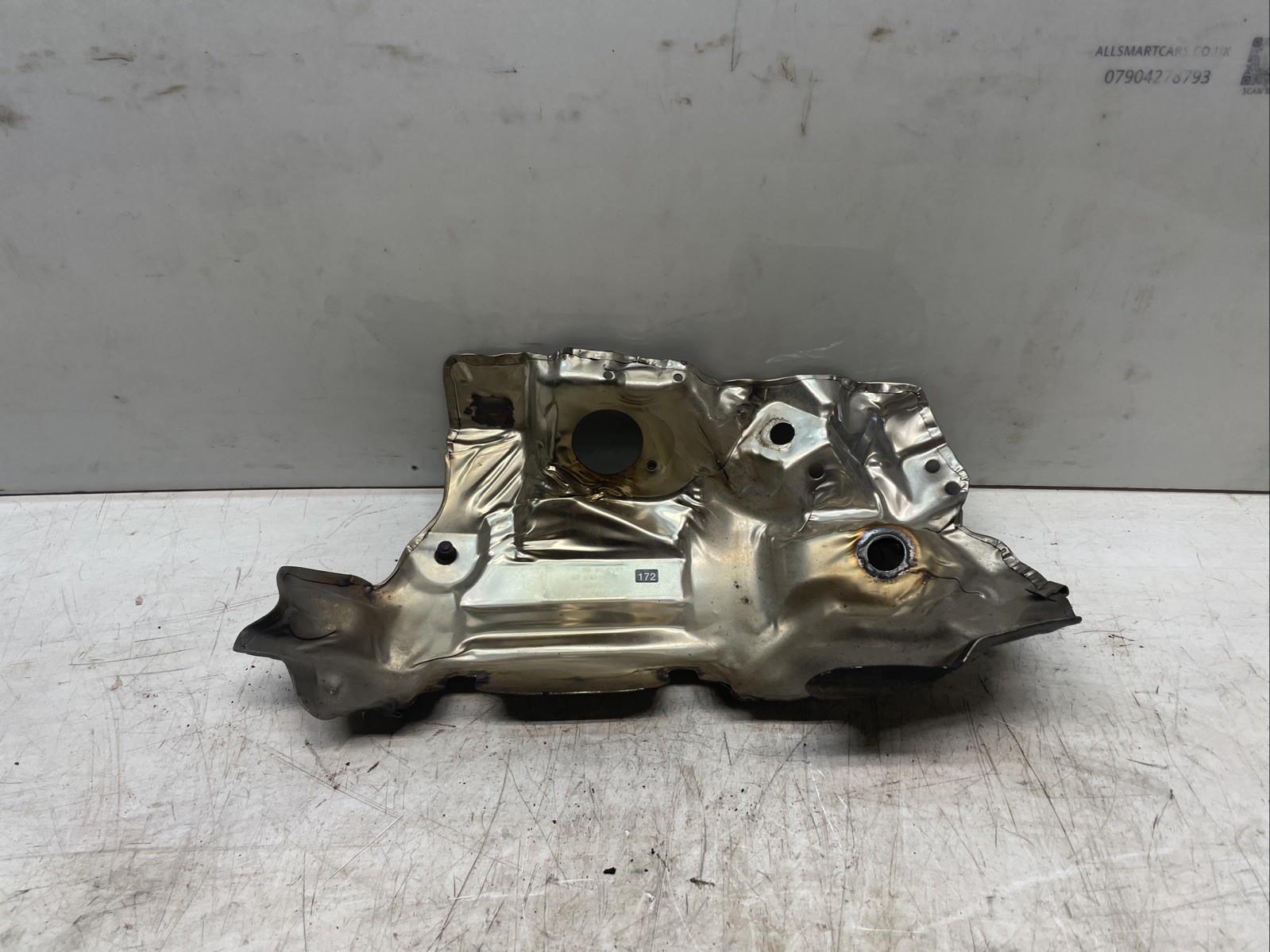 Smart ForFour TURBO W453 2015 Catalytic Converter Heat Shield (Top Piece)